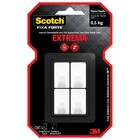 Kit Ganchos Polietileno Adesivo Branco Scotch