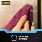 Kit Ganchos Polietileno Adesivo Transparente Scotch