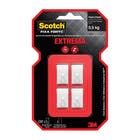 Kit Ganchos Polietileno Adesivo Transparente Scotch