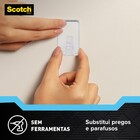 Kit Ganchos Polietileno Adesivo Transparente Scotch