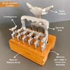 Kit Garra De Urso Garfo Tridente + 6 Petisqueiras Churrasco