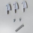 Kit Garra Plástica Ventilador Volare Ventax Vidro Aberto Br