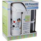 Kit Garrafa Termica 500ml Com 2 Potes Astronauta Invicta 1019