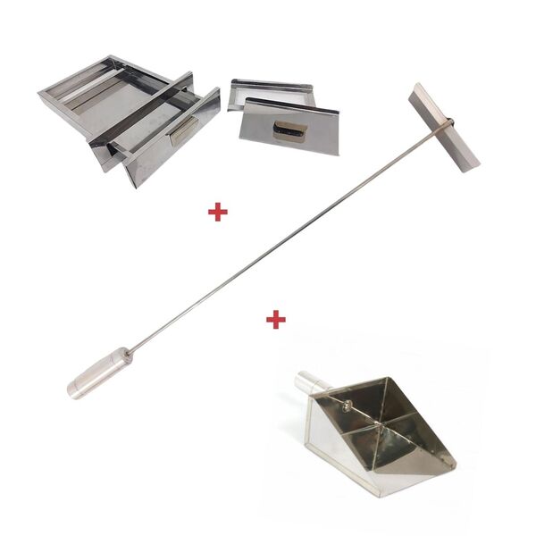 Kit Gaveta Cinzas, Pá Cinzas, Rodo Limpeza, Churrasqueiras