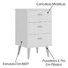 Kit Gaveteiro 3 Gavetas E Escrivaninha Escritorio Hec