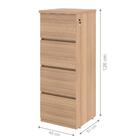 Kit Gaveteiro E Escrivaninha Miuthu Montana