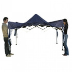 Kit Gazebo Tenda Branca Praia/campo Base E Topo 3x3 Altura 2,