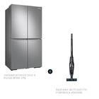 Kit Geladeira French Door 4 Portas 575l Inox (127v) E Aspirad