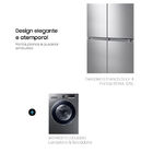 Kit Geladeira French Door 4 Portas 575l Inox (127v) E Lava E