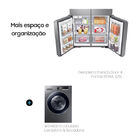 Kit Geladeira French Door 4 Portas 575l Inox (127v) E Lava E