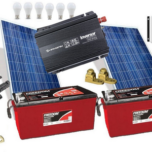 Foto de Kit Gerador De Energia Solar Off Grid 300wp 220v