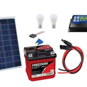 Foto de Kit Gerador De Energia Solar Off Grid 30wp