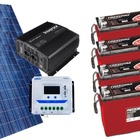 Kit Gerador De Energia Solar Off Grid 600wp Tensão:220v