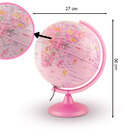 Kit Globo Led Pinkzoo Tecnodidattica Mapa Continente Africano