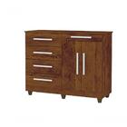 Kit Guarda Roupa E Cômoda Sirius Imbuia