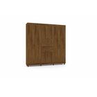 Kit Guarda Roupa E Cômoda Sirius Imbuia