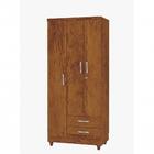 Kit Guarda Roupa, Multiuso E Cômoda Imbuia