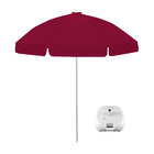 Kit Guarda-sol 160 + Base Pvc 18l - Vinho