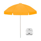 Kit Guarda-sol 200 + Base Pvc 18l - Laranja