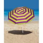 Kit Guarda Sol 2m Em Aço Sombreiro Caribe Com Base Plástica B