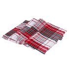 Kit Guardanapo de Natal em Tecido Xadrez 4 Peças Cromus
