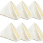 Kit Guardanapo De Tecido Oxford 40x40cm Com Anel Papai Noel 8