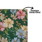 Kit Guardanapo Decorado Verde Floral Luxo 40 Folhas 33cm - Tu