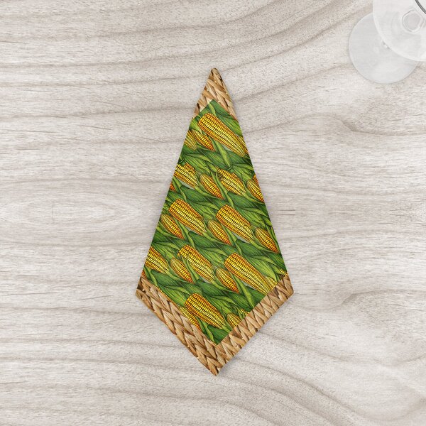 Kit Guardanapo Junino Milho/palha - 1 Unidade