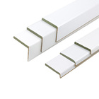 Kit Guarnição Duplo Regulável em Madeira MDF Branco 220x5x1cm Moldurama - 6 Peças