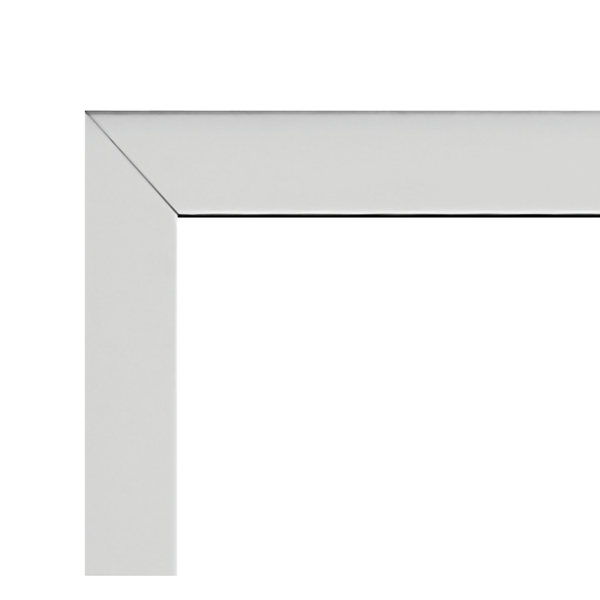 Kit Guarnição Lisa de Alumínio Branco 120x200x4cm Sasazaki