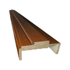 Kit Guarnição Lisa para Portas MDF Ipê 220x80x5cm Zema Eco Portas