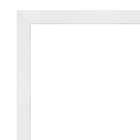 Kit de Guarnição Pivotante Regulável de 4,5cm de Madeira Pinus Laca Branco 210x7cm Ipumirim