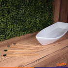 Kit Hashi Com 10 Pares Bambu Natural 23cm - Wp Connect