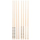 Kit Hashi De Bambu 4 Pares 24cm Palitos Japoneses Sushi Lyor