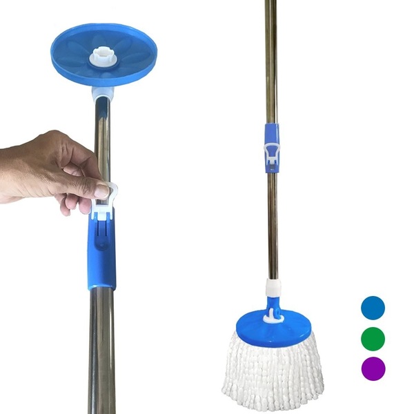 Kit Haste Mop +robusto C/25mm +base(porta Esfregão)  Linha Ho