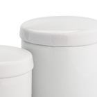 Kit Higiene Bebe Porcelana Kit De Banheiro Com Bandeja 3 Pçs