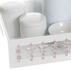 Kit Higiene Borboleta Rosa