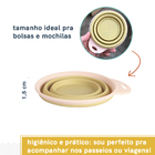 Kit Higiene Do Pet Com Bowl/porta Saquinhos/ Limpador Patas O