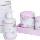 Kit Higiene Slim Rosa Garrafa Grande Capa Chuva De Amor Rosa