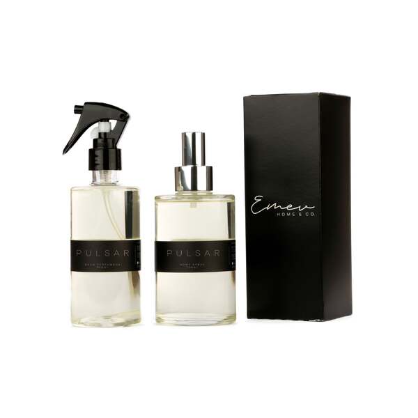 Kit Home Spray + Água Perfumada - Linha Pulsar 250ml
