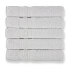 Kit Hotel 5 Toalhas Super Grossa E Felpuda 80x150cm Branco Be