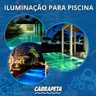 Kit Iluminação Branco Piscina 112m² 14 Leds Com Fonte Luxpool