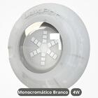 Kit Iluminação Branco Piscina 80m² 10 Leds Com Fonte Luxpool