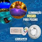 Kit Iluminação Piscina 16m² - 2 Leds - Mod Rgb Fonte Luxpool