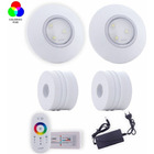 Kit Iluminação Piscina Alvenaria 2 Led Rgb + Módulo + Nicho -