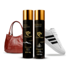 Kit Impermeabilização e Limpeza para Sapatos Bolsas e Tecidos
