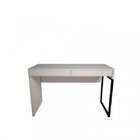 Kit Industrial 2 Peças 1 Escrivaninha E 1 Estante Branco