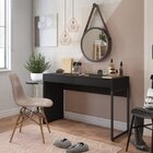 Kit Industrial 2 Peças 1 Escrivaninha E 1 Estante Preto