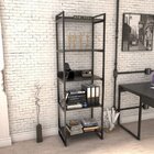 Kit Industrial 2 Peças Com 1 Escrivaninha 90cm E 1 Estante  6