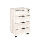 Kit Industrial 3 Peças 1 Escrivaninha 1 Estante E 1 Gaveteiro